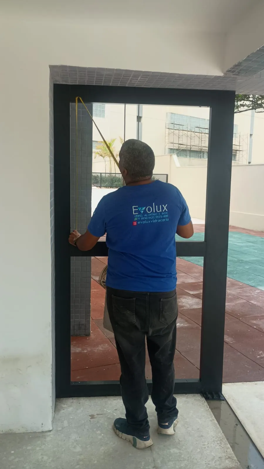 Imagem ilustrativa de Porta de esquadria de alumínio em Salvador